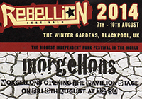 The Morgellons - Rebellion Festival, Blackpool 8.8.14